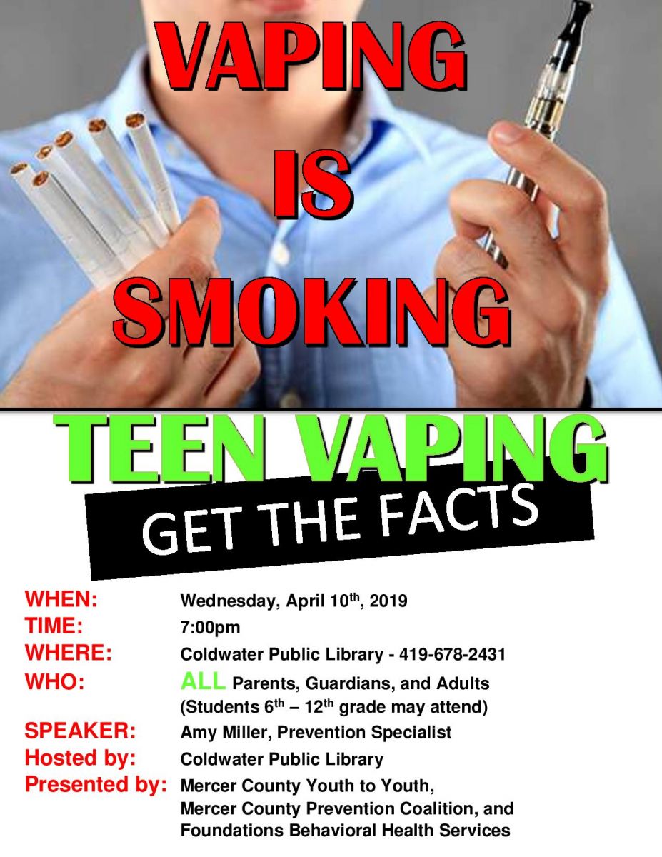 Teen Vaping Get The Facts